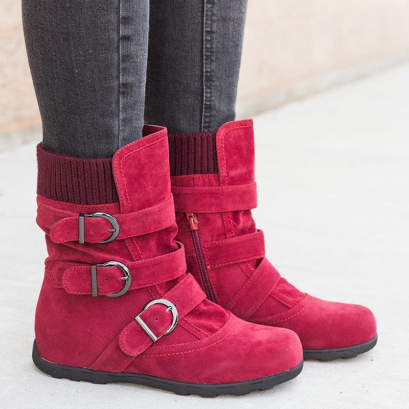 Amelias Strap Buckle Boots