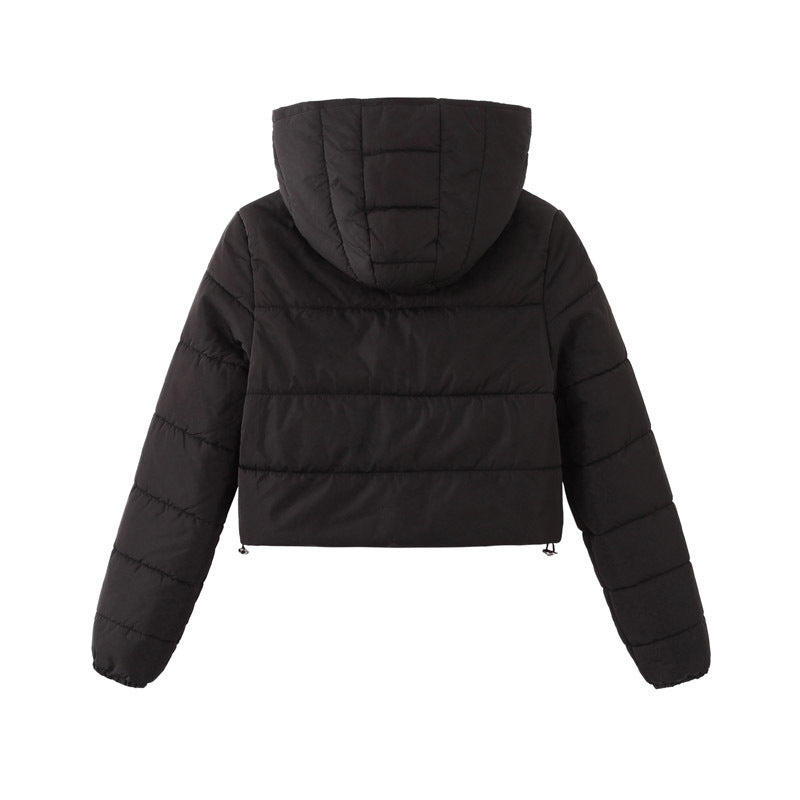 Hooded Short Coat Winter Jacket