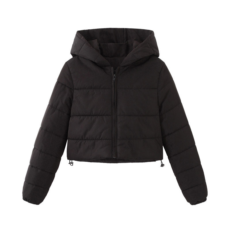 Hooded Short Coat Winter Jacket